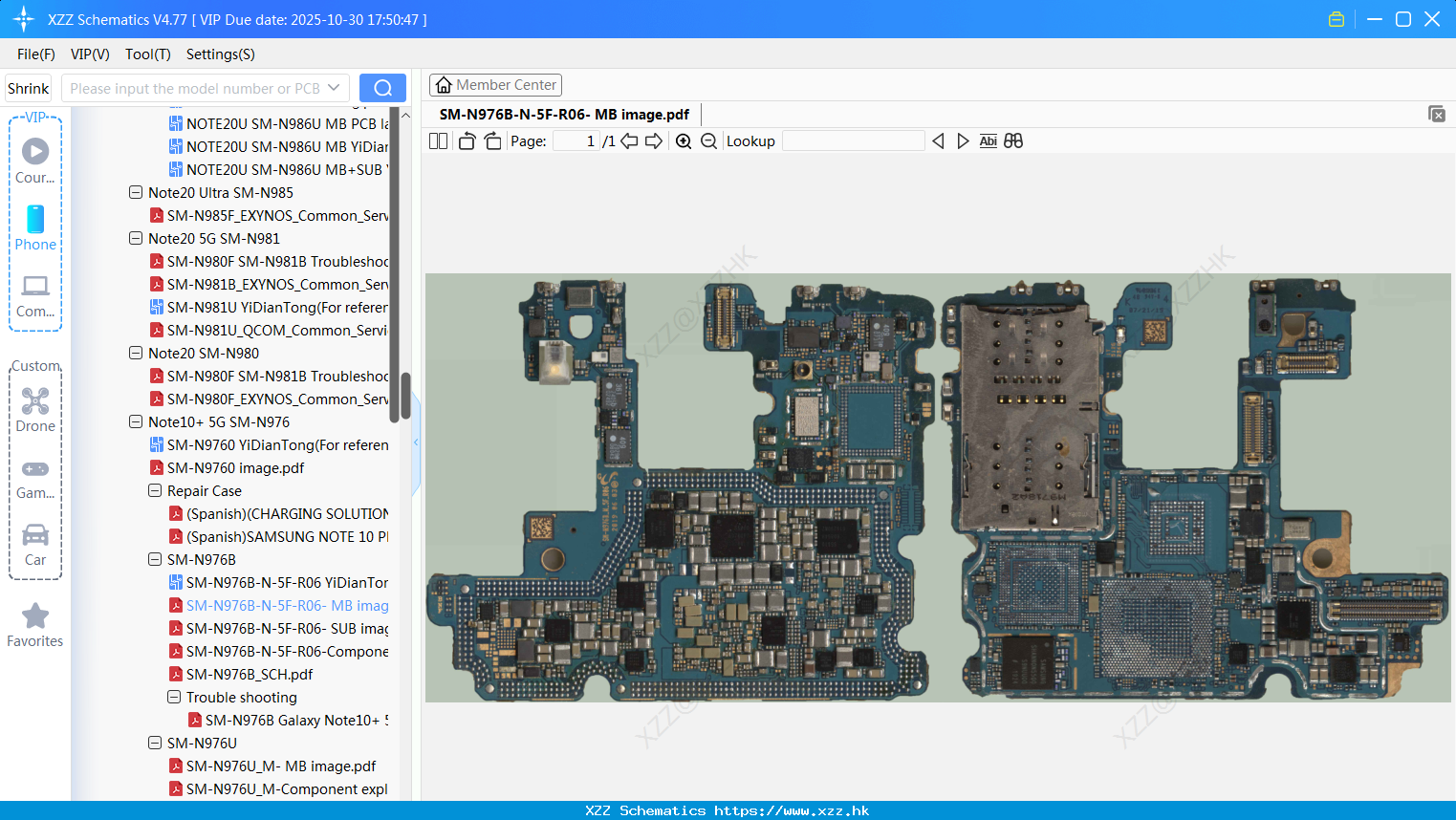 Samsung SM-N976B-N-5F-R06- MB Image